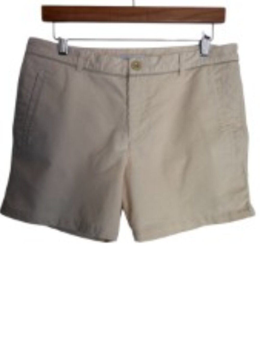 Parke & Ronen Resort Cream Stretch Corduroy Holler Short 32